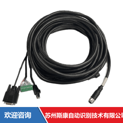 Hikrobot 海康机器人 MV-IDA-PE-M12A17pF-openRJ45DB9-HF-3m 固定式读码器